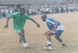 Odemwingie (left) in action for Nigeria