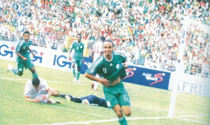 Super Eagles’ Odemwingie (11) celebrating a goal during one of the qualifiers for the 2010 World Cup in South Africa. They need to beat Kenya this weekend.