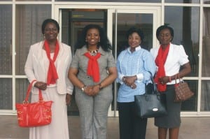 Friday pix2 Wife of Rivers State Governor, Dame Judith Amaechi (2nd left), President, Medical Women Association, Rivers State Chapter, Dr Olukunmi Ijeruh (left) Chairman Committee on Health, Rivers State House of Assembly, Hon Irene Inimgba (2nd right) and President-elect, Dr Gracia Eke, during the Association’s visit to Government House, Port Harcourt, recently.