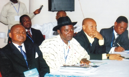 23061002 Cross section of Permanent Secretaries at the one-day stakeholders meeting on draft Water Sanitation and Hygiene (WASH) policy of Rivers State, at the conference hall, Ministry of Justice, Monday