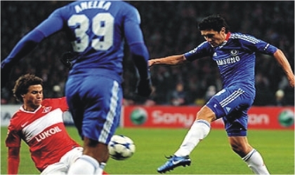 FRED201003 ; Zhirkov lashed in his first goal for Chelsea upon returning to his native Russia, yesterday.