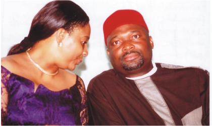 Representative of the Speaker and  Leader of the Rivers State House of Assembly, Hon Chidi Lloyd chatting with the Director-General, Securities and Exchange Commission, Ms Arunma Oteh, at a three-day investors’ programme held at the Assembly Auditorium, yesterday.