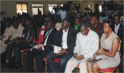 FRED23091102 A cross section of participants at the 7th All Nigeria Guild of Editors Conference in Benin, yesterday.