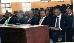 Cross section of branch chairmen, during an exco meeting with the acting Chief Judge of Rivers State, Hon. Justice Peter N.C. Agumagu, at the new High Court complex Port Harcourt, recently.                  Photo: Nwiueh Donatus Ken