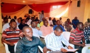 Cross section of law students going for their law school 2013/2014, during the presentation of financial support to them by the Senator representing Rivers South East District at Londa Hotel, Port Harcourt, recently. Photo: Chris Monyanaga