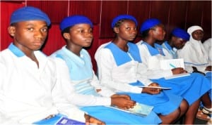 School children at the 2013 Universal Children Day celebration in Abuja, last Wednesday.