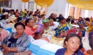 Cross section of  women, during a public function in Port Harcourt, recently. Photo: Nwuieh Donatus Ken