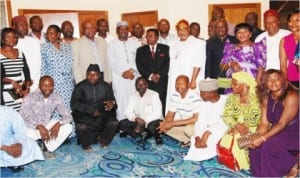 Members of the 18th Regular Course of the Nigerian Foreign Service Academy during their 2013 Annual Dinner in Abuja last Saturday.