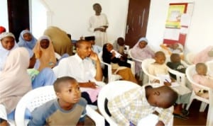 Students undergoing lectures during the Nigerian Indigenous Languages Programme organised by the National Institute for Cultural Orientation (NICO), Gombe Office, recently.