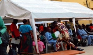 Staff of Port Harcourt Electricity Distribution (PHED) participating in their severance payment verification exercise at PHED’s Head Office along Moscow Road, Port Harcourt recently. Photo by Nwiueh Donatus Ken