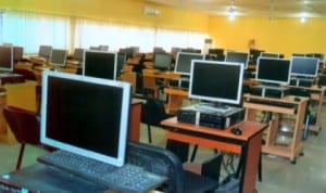 Part of the Rivers State University of Science and Technology ICT Centre. Photo: Chris Monyanaga