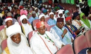 Delegates at the on-going National Conference during a resumed plenary in Abuja, last Monday.