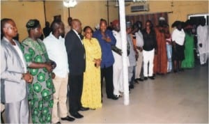 A cross section of non-indigenes in All Progressive Congress (APC), during their inauguration in Port Harcourt, last Wednesday. Photo: Prince Dele Obinna