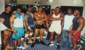 Body builders contesting honours during a fitness competition in Port Harcourt, Rivers State recently.