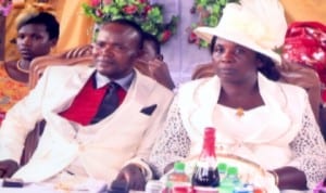 Rev and Mrs Celestine Ndukwe during their Silver Jubilee marriage celebration