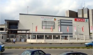 A new Port Harcourt Mall, the biggest ever in the South-South of Nigeria, being built under the Public Private Partnership of the Governor Chibuike Amaechi led administration in Rivers State