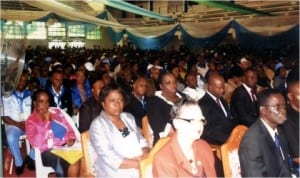 Civil servants during the Civil Service Week in Port Harcourt, recently.