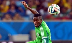 Super Eagles Kenneth Omeruo, one of the early birds in Calabar