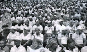 Cross section of participants at the South-South Zonal rally organised by Transformation Ambassadors of Nigeria in Port Harcourt recently. Photo: NAN