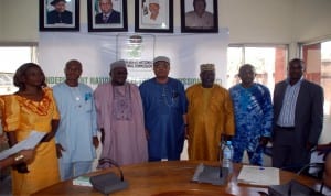 IPAC Chairman, Chief (Dr) Davies Ibiamu Ikanya (middle), with other members of the newly-elected Executive Committee in Port Harcourt. 