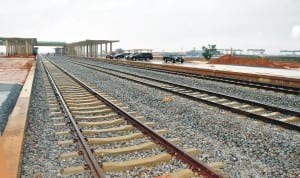 Abuja-Kaduna Light Rail during inspection by the Chairman, Subsidy Reinvestment and Empowerment Programme (Sure-p), Retired Gen. Martin Lurther-Agwai, in Abuja recently.     Photo: NAN