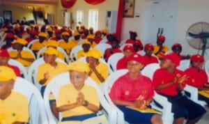 Cross section of beneficiaries, during cradle to career scholarship scheme organised by Shell Petroleum Development Company at Brookstone School, Igwuruta, Port Harcourt. Photo: Obinna Prince Dele