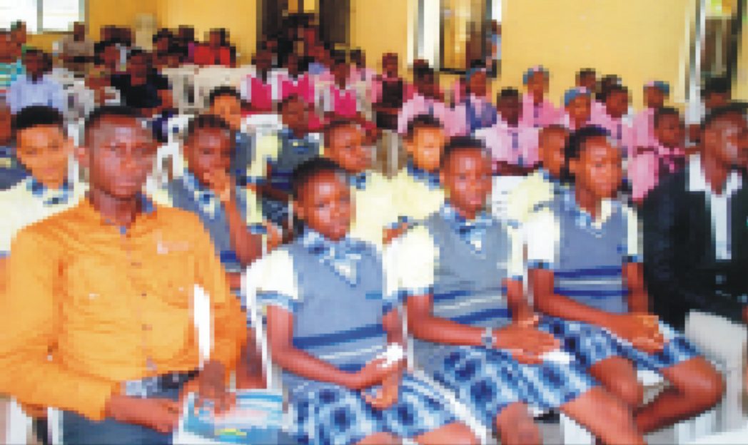A cross section of participants at the inter-school debate competition for schools in Port Harcourt City Local Government Council held recently. Photo: Prince Dele Obinna