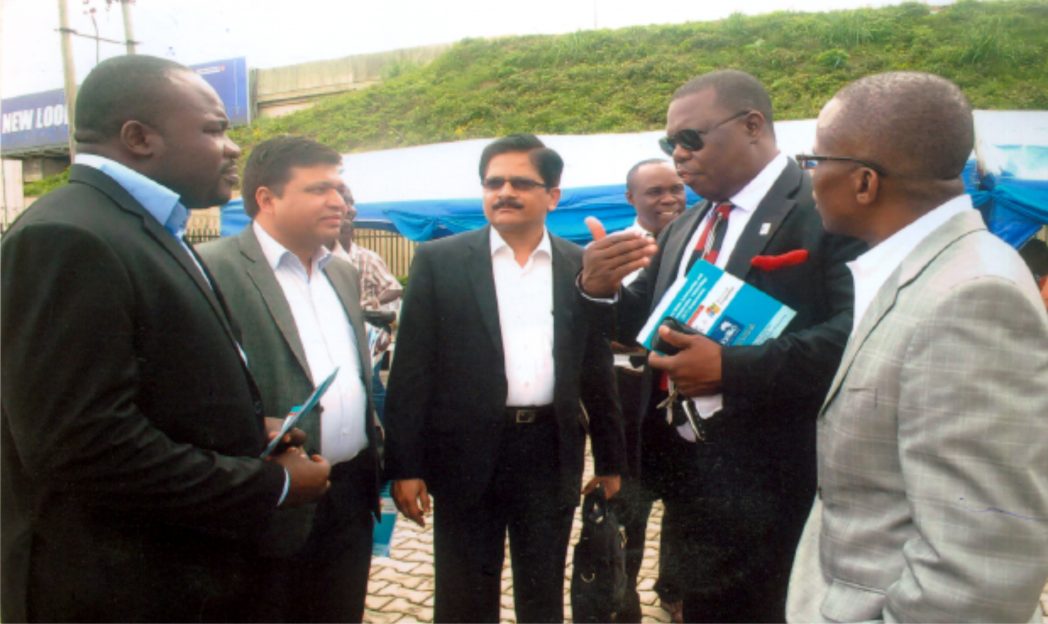 L-R Citizenship and Partners in Learning Manager, Microsoft, Ugochukwu Nwosu, Project Delivery Head, ICT-STP Education Services Ltd, Pradeep Joshi, STP Education Services Ltd, Gautham More, Specail Adviser to the Rivers State Governor on ICT, Engr Goodliffe Nmekini and Speial Assistant to the Rivers State Governor on Environmental Health, Dr Ogu Emejuru, during officail launching of Badiliko Digital Hubs in Port Harcourt, recently. Photo: Egberi A. Sampson.