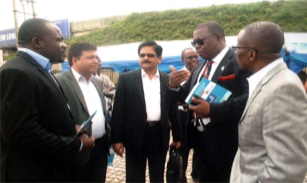 L-R: Citizenship and Partners in Learning Manager, Microsoft, Ugochukwu Nwosu, Project Delivery Head, ICT-STP Education Services Ltd, Pradeep Joshi, STP Education Services Ltd, Gautham More, Special Adviser to the Rivers State Governor on ICT; Enger Goodliffe Nmekini, Special Assit. to the Rivers State Governor on Environmental Health Dr. Ogu Emejuru during offical launching of Badiliko Digital HUBS, in Port Harcourt, recently. Photo: Egberi .A.Sampson