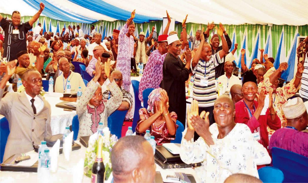 Pensioners at the Pension Transitional Arrangement Directorate Stakeholders Forum in Abuja last Thursday.