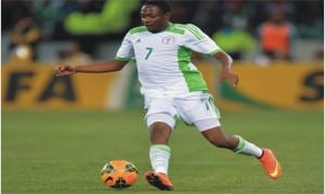 Super Eagles striker, Ahmed Musa