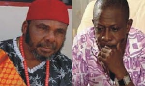 Pete Edochie and Nkem Owoh (Osuofia)