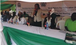 Participants at the 2015 World Malaria Day celebration, in Lagos, recently.