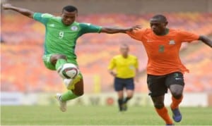 Dream Team VI’s Peter Onyekachi (9) in action in a previous qualifying match.