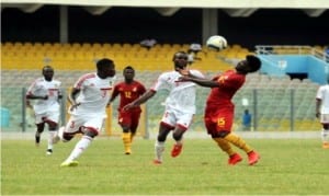 Nigeria’s Flying Eagles, one of the teams being kitted by the Nigeria Football Federation, NFF