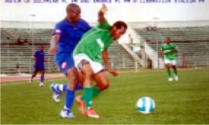 Dolphins FC in one of their league matches