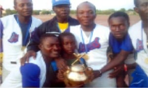 Nigeria’s team celebrating with its Ruby trophy