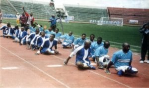 Para-Footballers line-up for competition