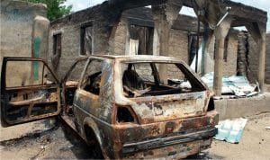 Rickety Vehicle along one of the roads in Port Harcourt.